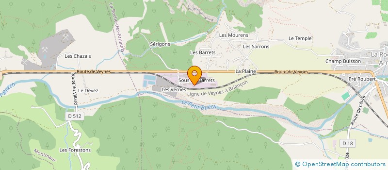 localisation de l'entreprise MADAME JESSICA FEDRY à LA ROCHE-DES-ARNAUDS