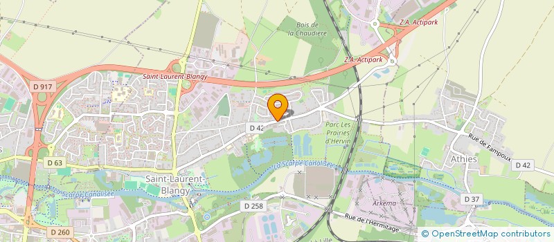 localisation de l'entreprise MADAME JESSICA FELTRIN  LILLE