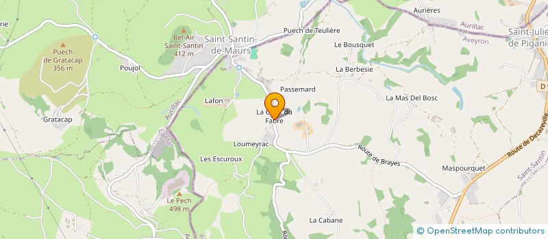 localisation de l'entreprise MADAME JESSICA FERARD  SAINT-SANTIN