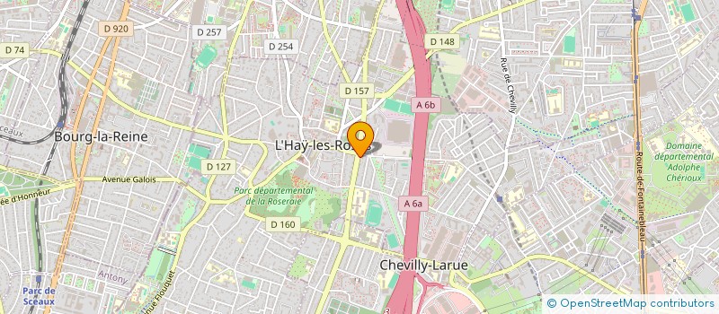 localisation de l'entreprise MADAME JESSICA FILIBERTI  L'HAY-LES-ROSES