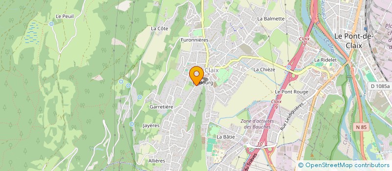 localisation de l'entreprise MADAME JESSICA FITOUSSI à CLAIX