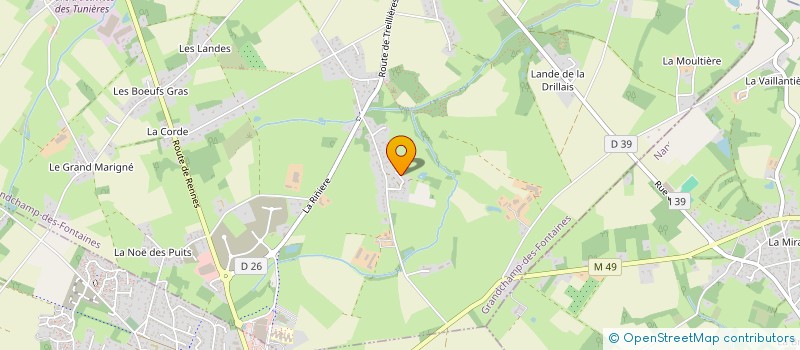 localisation de l'entreprise MADAME JESSICA FLECHET à GRANDCHAMP-DES-FONTAINES