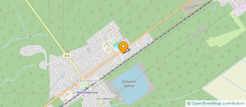 localisation de l'entreprise MADAME JESSICA FLORES CAMPOS  MARCHEPRIME