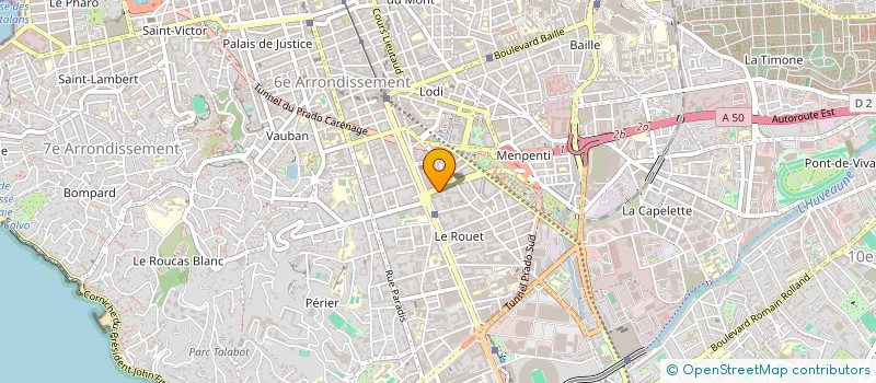 localisation de l'entreprise MADAME JESSICA FONGUE à MARSEILLE