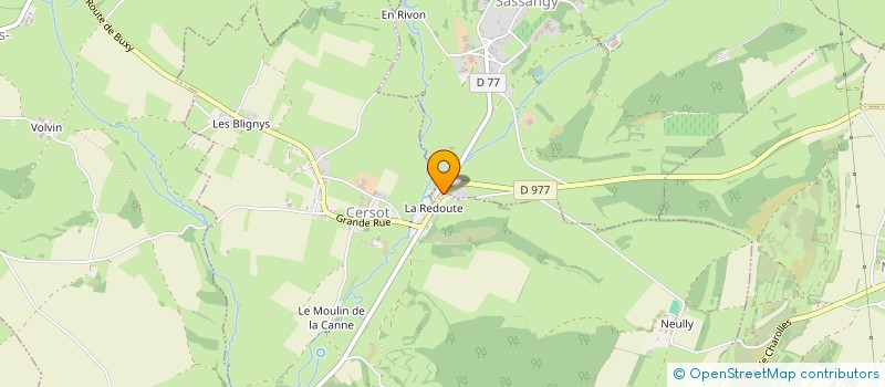 localisation de l'entreprise MADAME JESSICA FORYS  SAINTE-HELENE