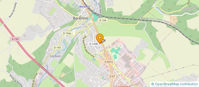 localisation de l'entreprise MADAME JESSICA FOYER  BARENTIN