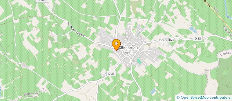 localisation de l'entreprise MADAME JESSICA FRAYE  ALIGNAN-DU-VENT