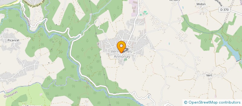 localisation de l'entreprise MADAME JESSICA FRAYSSE  VERNOSC-LES-ANNONAY