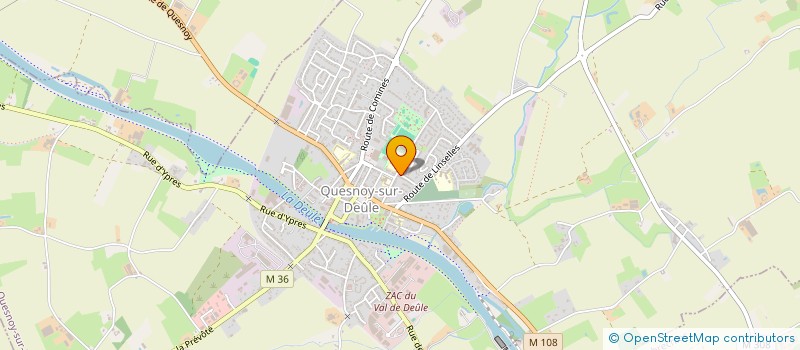 localisation de l'entreprise MADAME JESSICA FRELIER à QUESNOY-SUR-DEULE