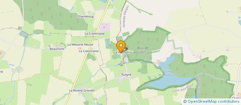 localisation de l'entreprise MADAME JESSICA GABOREAU  JUIGNE-DES-MOUTIERS