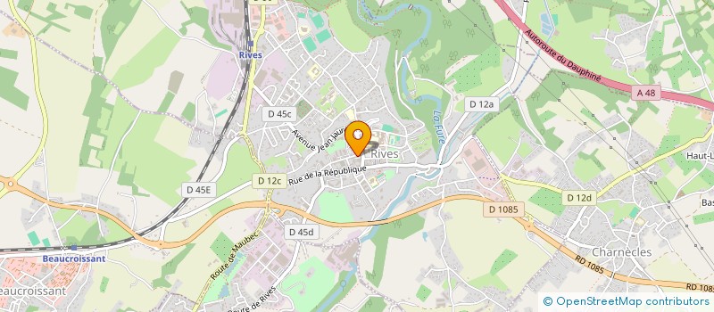 localisation de l'entreprise MADAME JESSICA GALIANO  RIVES