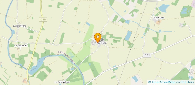 localisation de l'entreprise MADAME JESSICA GALLICHER  CORCOUE-SUR-LOGNE