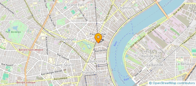 localisation de l'entreprise MADAME JESSICA GARAUD  SAINTES