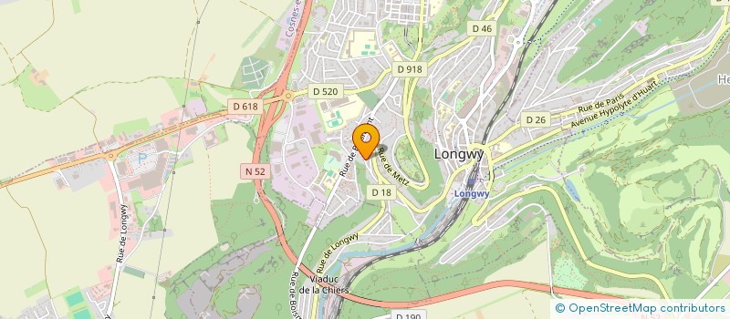 localisation de l'entreprise MADAME JESSICA GAUFER à LONGWY