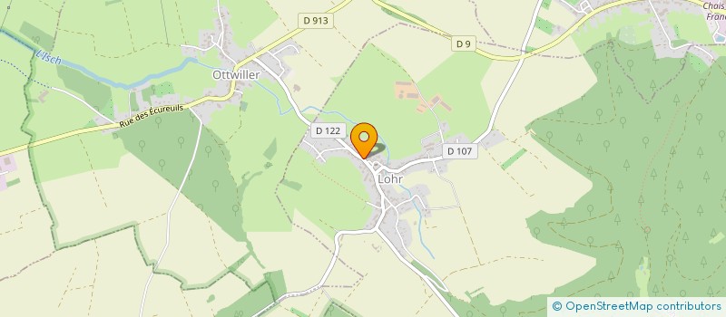 localisation de l'entreprise MADAME JESSICA GAUTHIER  LOHR