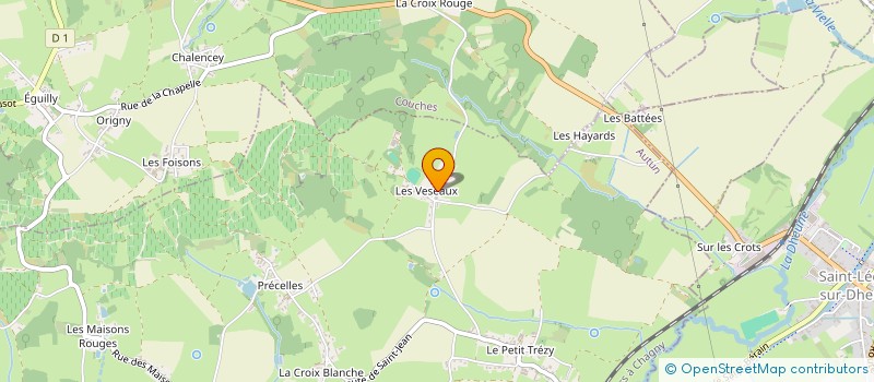 localisation de l'entreprise MADAME JESSICA GEORGES  SAINT-JEAN-DE-TREZY