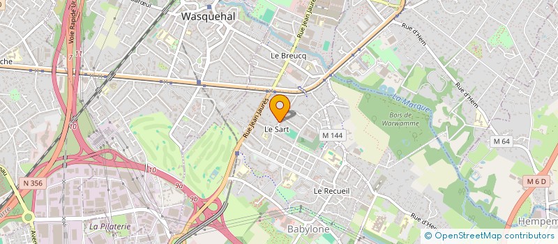 localisation de l'entreprise MADAME JESSICA GERVASONI à VILLENEUVE-D'ASCQ