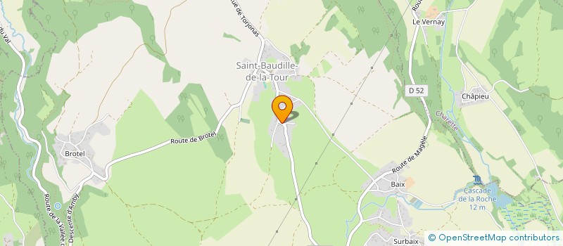 localisation de l'entreprise MADAME JESSICA GIBERT  SAINT-BAUDILLE-DE-LA-TOUR