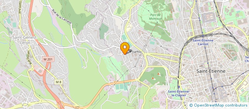 localisation de l'entreprise MADAME JESSICA GIRARD  MONTROND-LES-BAINS