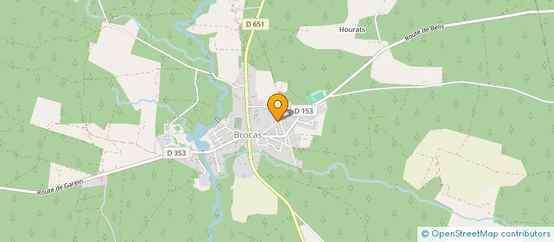 localisation de l'entreprise MADAME JESSICA GIRAULT  BROCAS