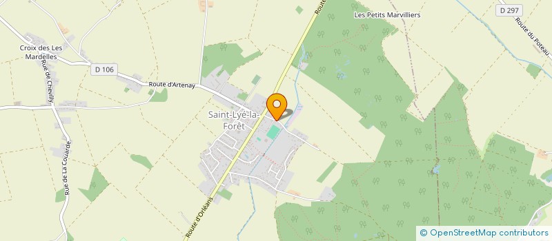 localisation de l'entreprise MADAME JESSICA GIRIER-DUFOURNIER à SAINT-LYE-LA-FORET