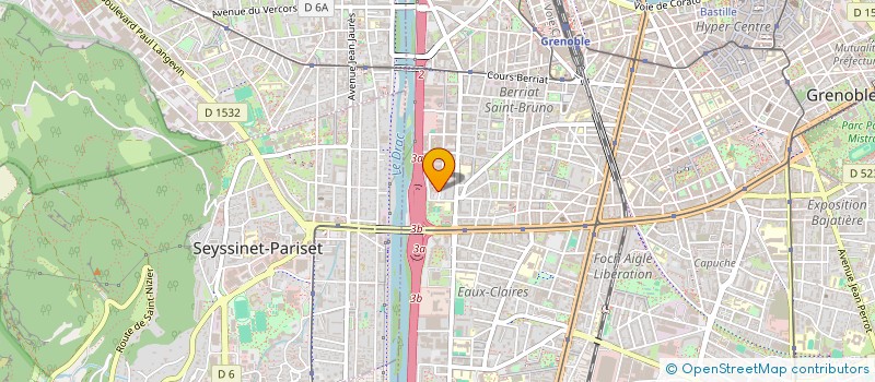 localisation de l'entreprise MADAME JESSICA GODIN à GRENOBLE