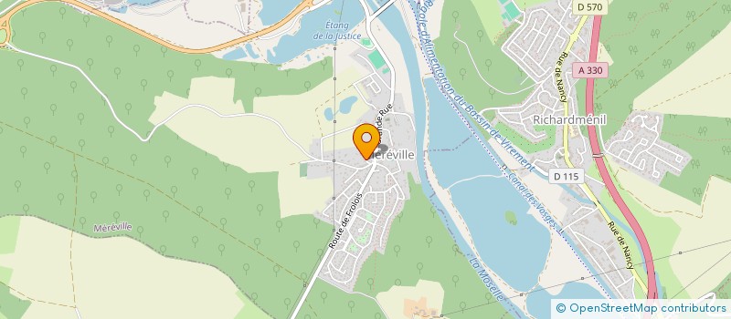 localisation de l'entreprise MADAME JESSICA GOEURY  MEREVILLE