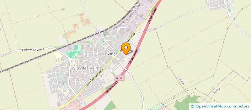 localisation de l'entreprise MADAME JESSICA GORONFLOT  WITRY-LES-REIMS