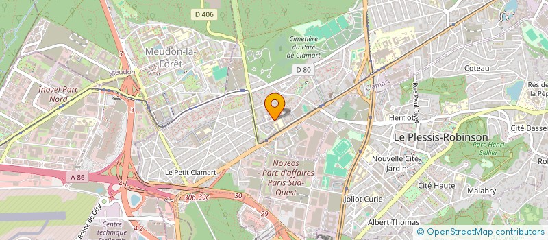 localisation de l'entreprise MADAME JESSICA GOUPIL à CLAMART