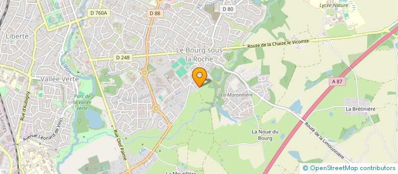 localisation de l'entreprise MADAME JESSICA GRELET à LA ROCHE-SUR-YON