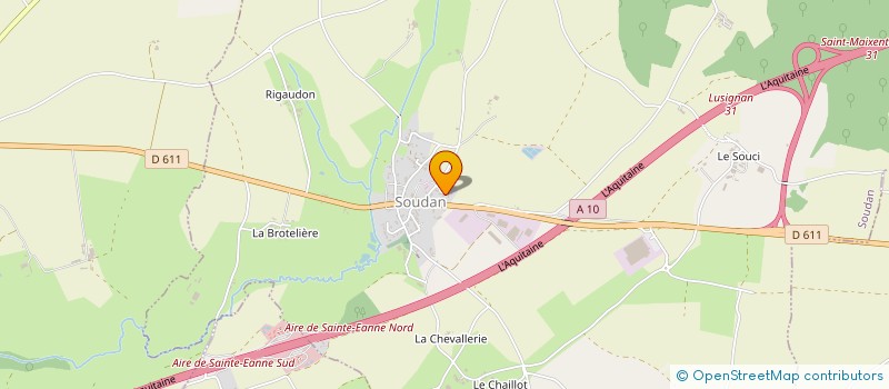 localisation de l'entreprise MADAME JESSICA GRELET à SOUDAN