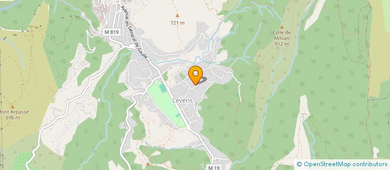 localisation de l'entreprise MADAME JESSICA GREMILLET  LEVENS