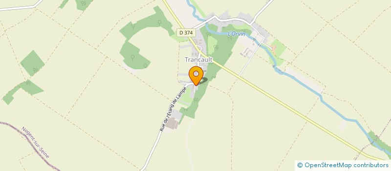 localisation de l'entreprise MADAME JESSICA GRILOT  TRANCAULT