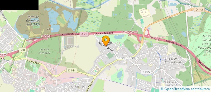 localisation de l'entreprise MADAME JESSICA GRODZKI  PECQUENCOURT