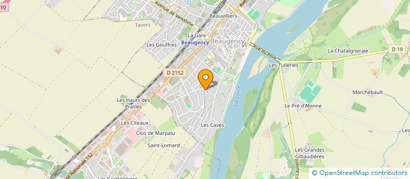localisation de l'entreprise MADAME JESSICA GUICHET à BEAUGENCY