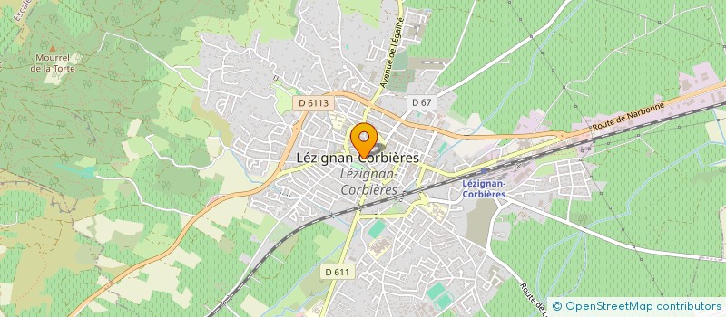 localisation de l'entreprise MADAME JESSICA GUICHOU  LEZIGNAN-CORBIERES