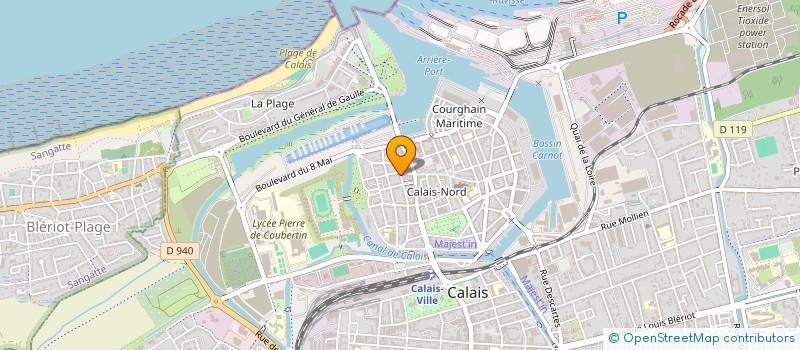 localisation de l'entreprise MADAME JESSICA GUIGUET  CALAIS