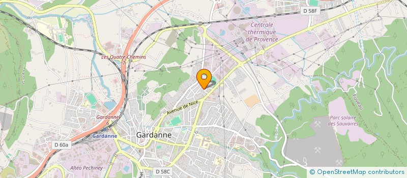 localisation de l'entreprise MADAME JESSICA GUILLEN à GARDANNE