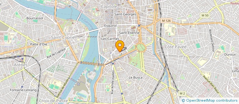 localisation de l'entreprise MADAME JESSICA GUY  TOULOUSE