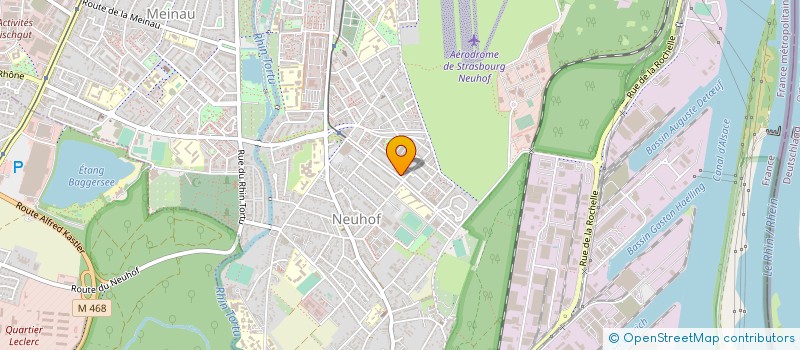 localisation de l'entreprise MADAME JESSICA HAAG  STRASBOURG