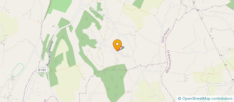 localisation de l'entreprise MADAME JESSICA HARDY  SAINT-HYMER