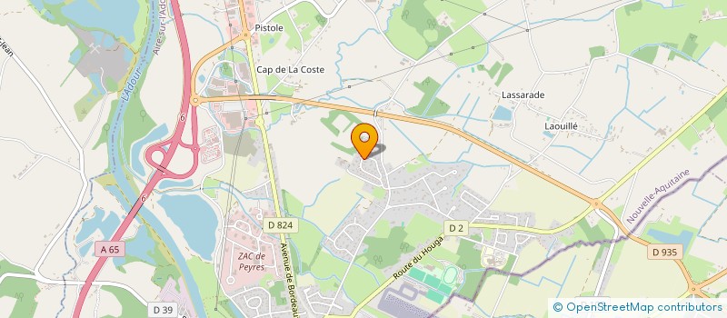 localisation de l'entreprise MADAME JESSICA HENRY à AIRE-SUR-L ADOUR