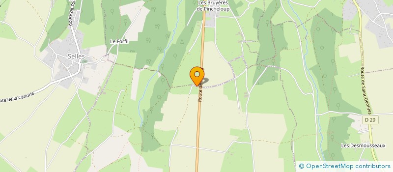 localisation de l'entreprise MADAME JESSICA HENRY  SAINT-SIMEON