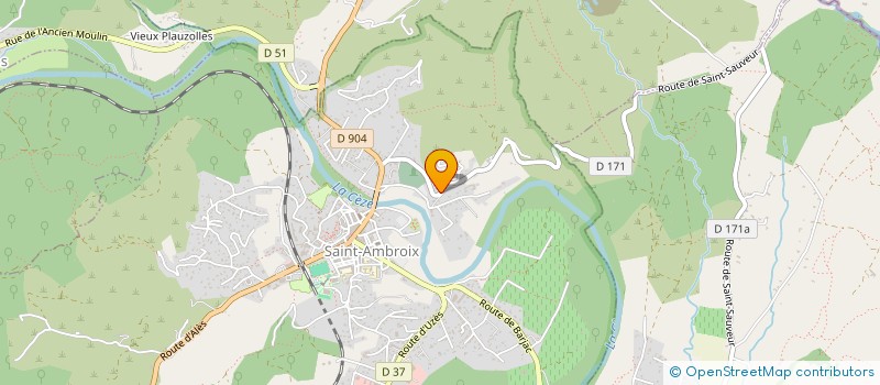 localisation de l'entreprise MADAME JESSICA HERMANS  SAINT-AMBROIX