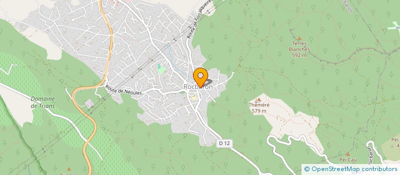 localisation de l'entreprise MADAME JESSICA JACQUES  ROCBARON