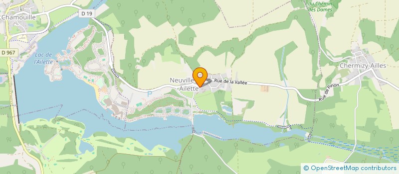 localisation de l'entreprise MADAME JESSICA JACQUIN  NEUVILLE-SUR-AILETTE