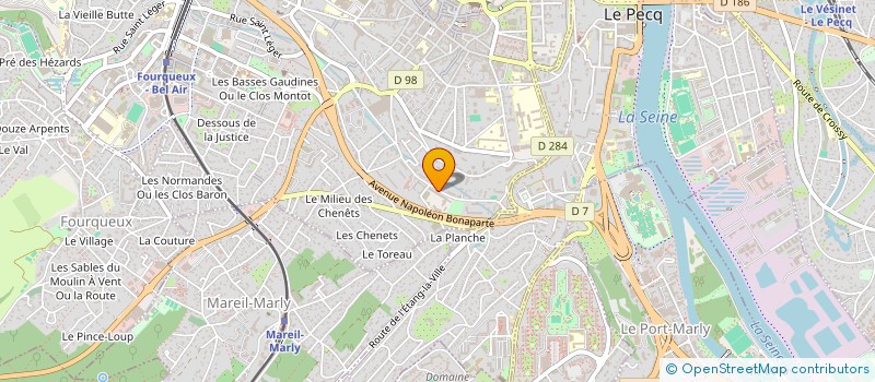 localisation de l'entreprise MADAME JESSICA JANE  SAINT-GERMAIN-EN-LAYE