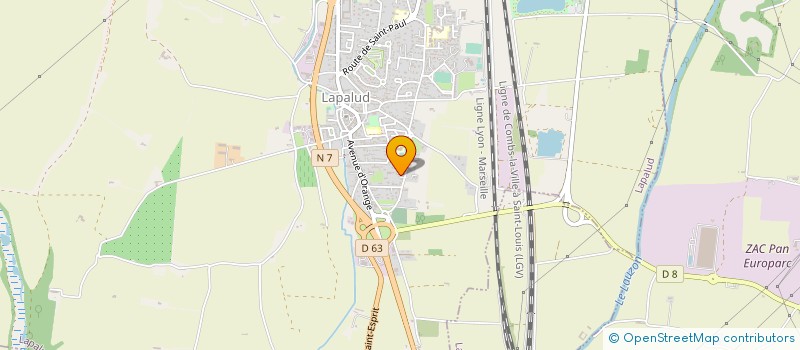 localisation de l'entreprise MADAME JESSICA JANSON  LAPALUD