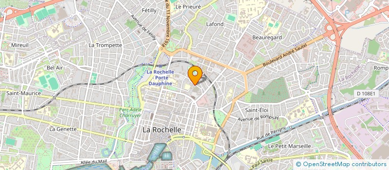 localisation de l'entreprise MADAME JESSICA JAUNEAU  LA ROCHELLE