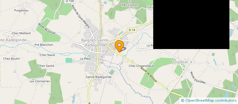 localisation de l'entreprise MADAME JESSICA JOUBERT  TOUVERAC